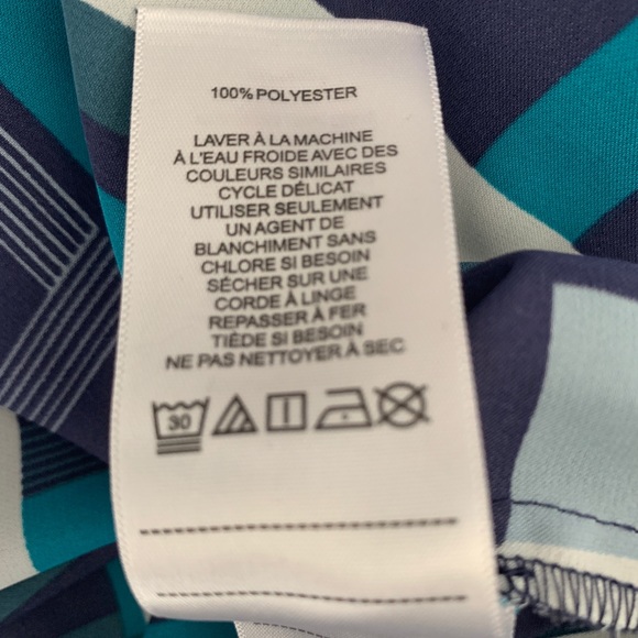 LAUNDRY by Shelli Segal LARGE blouse - Picture 10 of 11